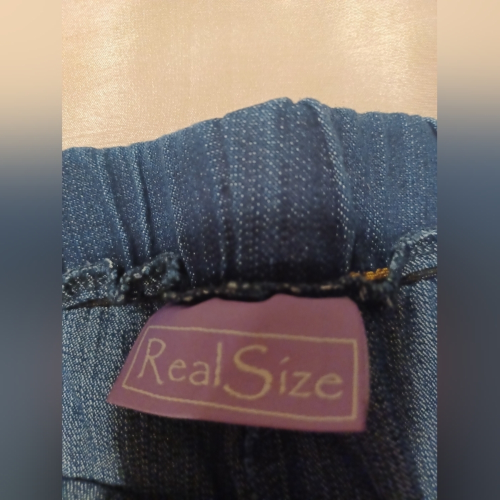Dark Blue Denim Jeans (Pull On)Size XL - Picture 11 of 11